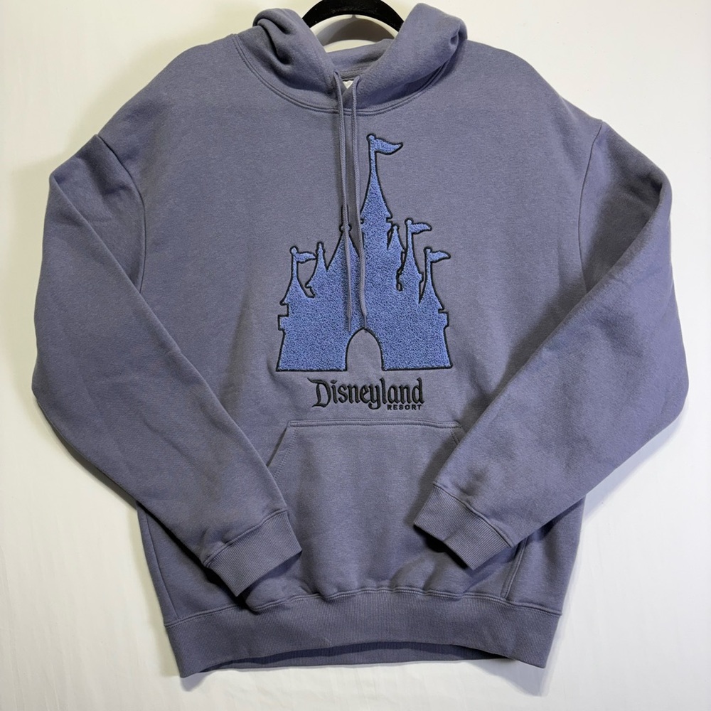 Disney Lavender Hoodie with Embroidered Detail